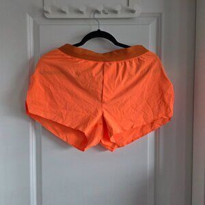 Lululemon Running Shorts Men Orange Small